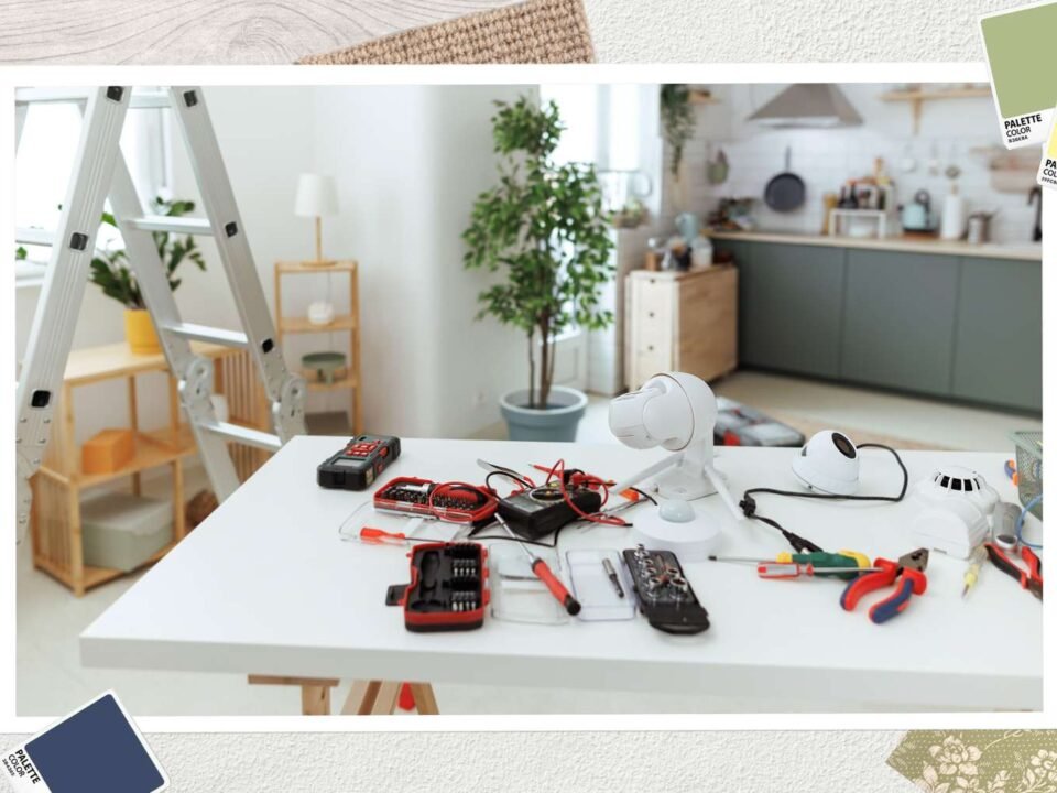 Elektrikçiye fotoğraf göndermek için elektrik panosu ve priz görüntüsü